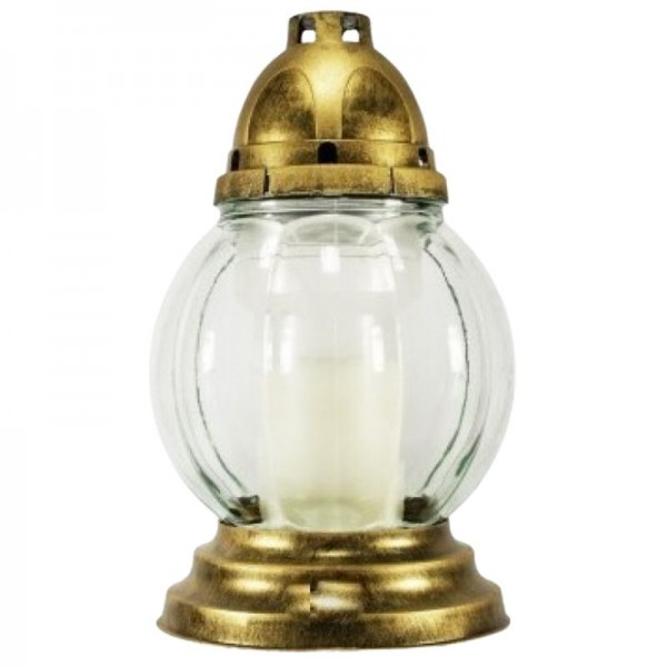 Steklena nagrobna sveča S-33